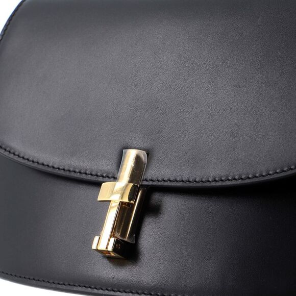 The Row Sofia Crossbody Bag Leather 8.75 Black - Picture 6 of 7